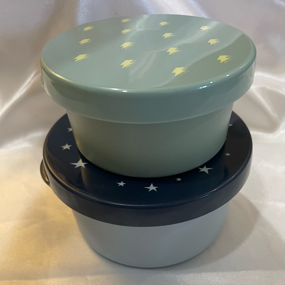 Pillowfort Stainless Steel Nesting Tins - Set Of 2